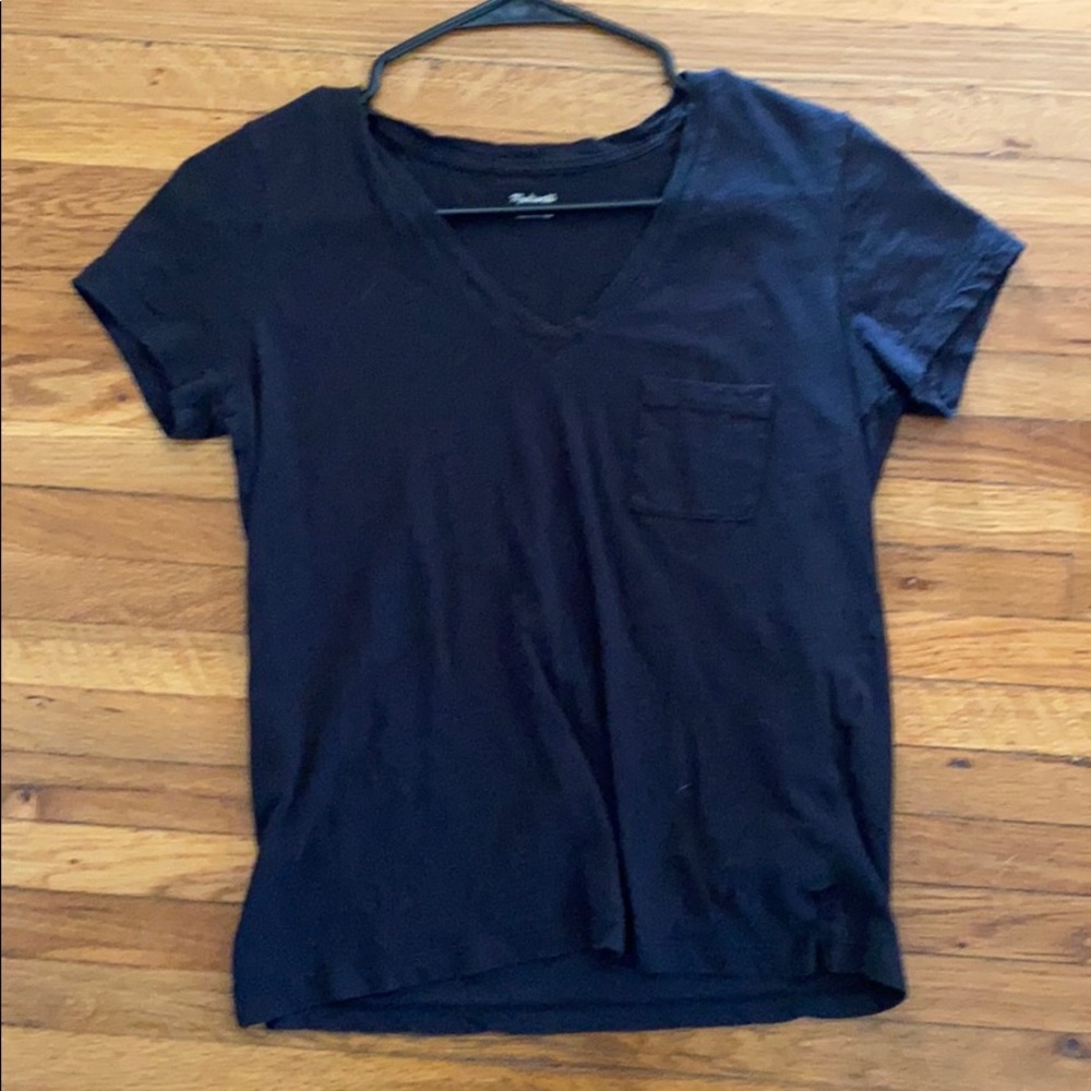 Madewell pocket v neck